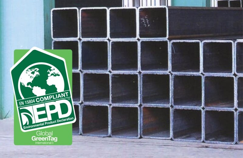 EPD Certified: Structural steel hollow sections